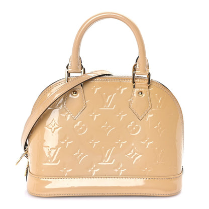 Louis Vuitton Vernis Alma BB Dune 1 of 7