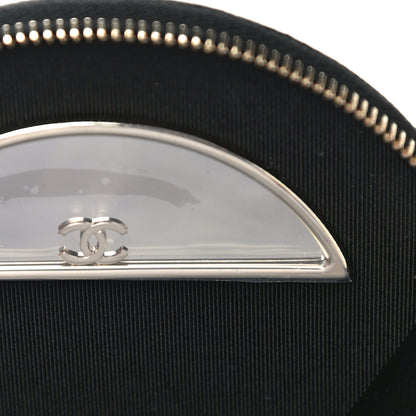 Chanel Caviar Quilted Round Handle With Care Vanity With Chain Black 8 of 11