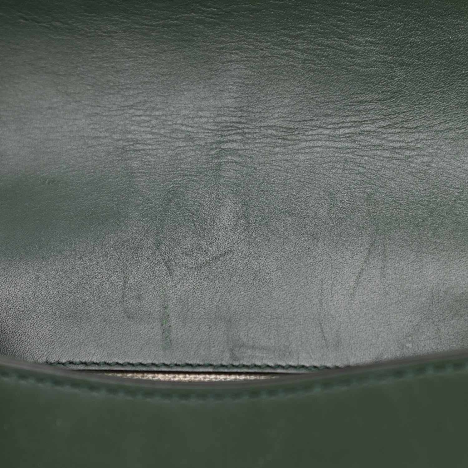 Gucci Calfskin Small Lady Web Shoulder Bag Green 8 of 11