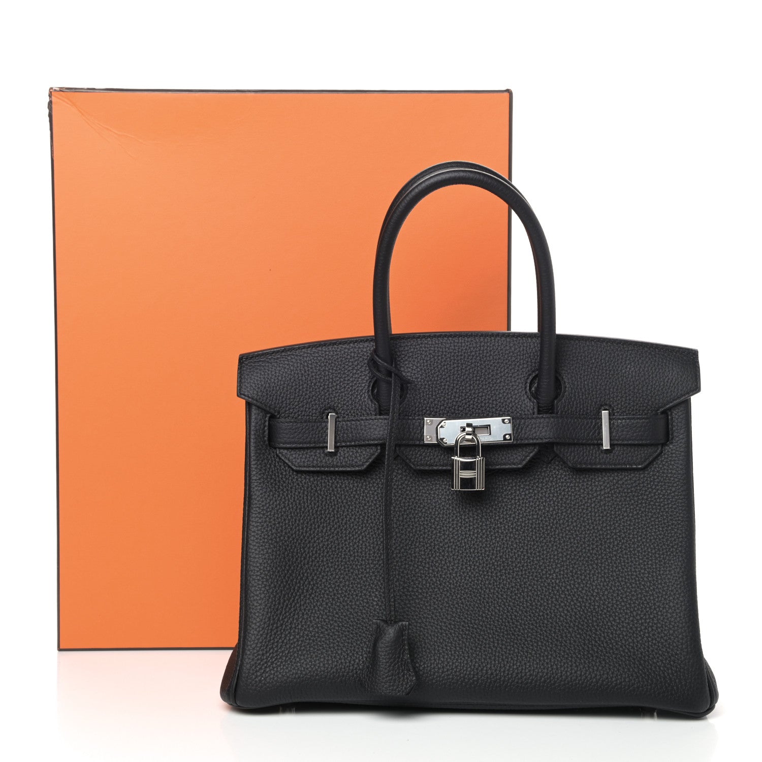 Hermes Togo Birkin 30 Black 10 of 11