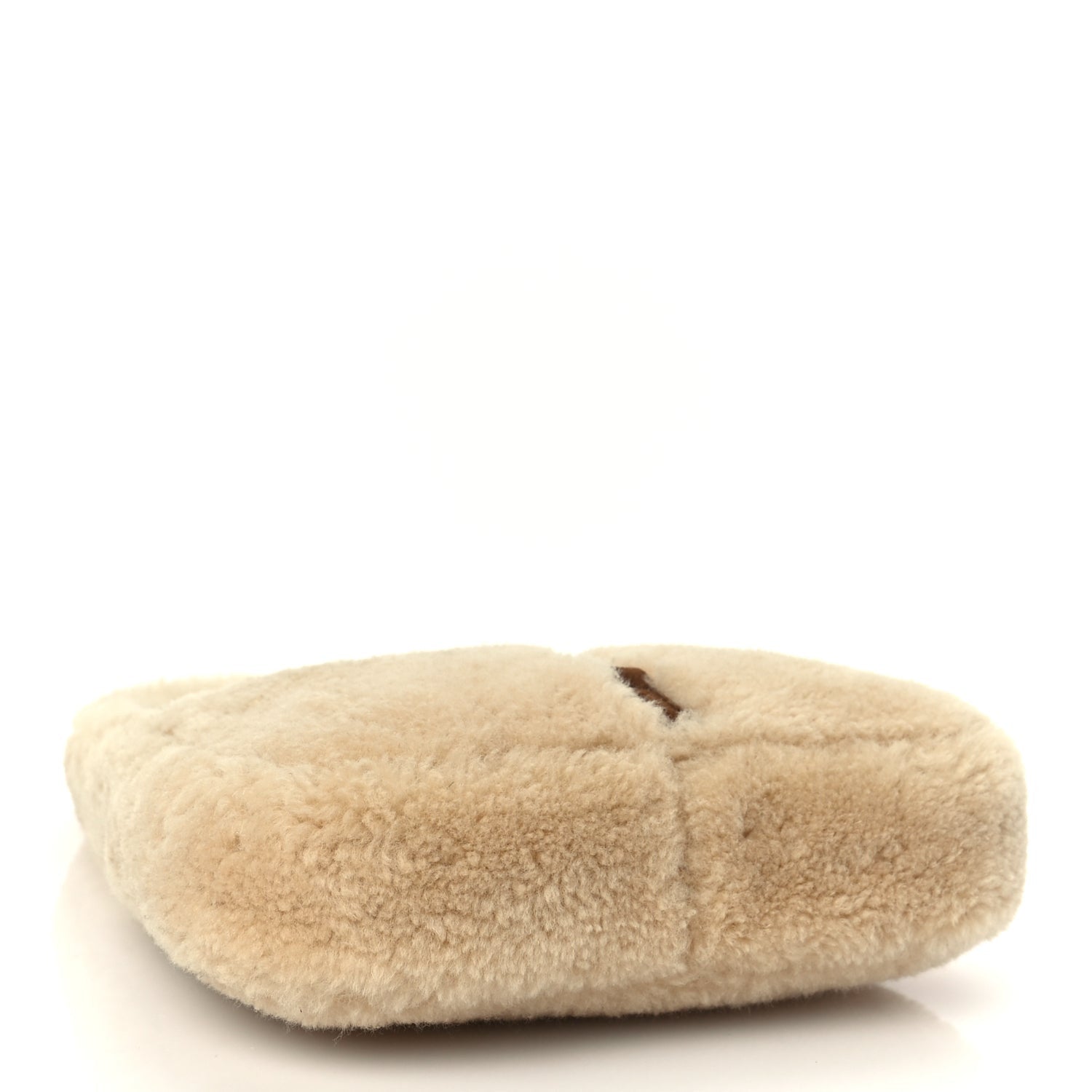 Saint Laurent Shearling Le 5 A 7 Mini Hobo Natural Beige 3 of 8