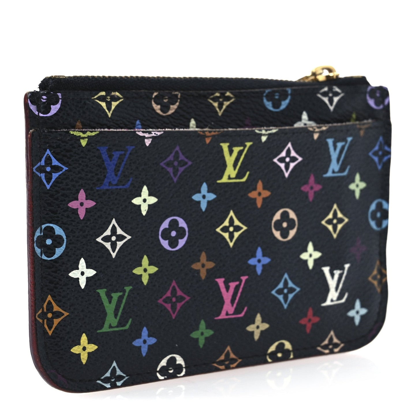 Monogram Multicolor Key Pouch Black Grenade