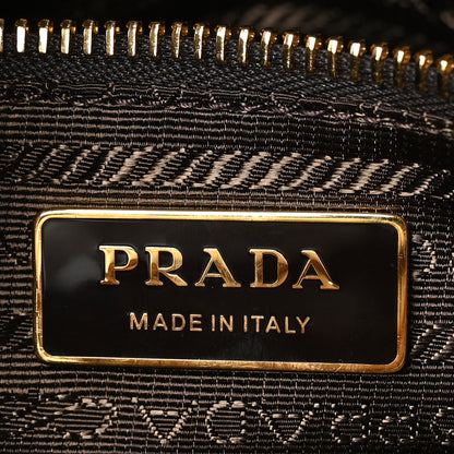 Prada Suede Large Bonnie Shoulder Bag Cocoa Brown 7 of 10