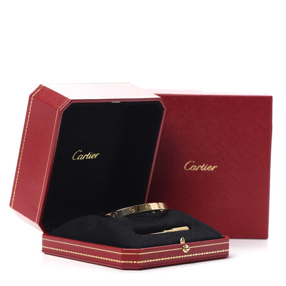 Cartier 18K Yellow Gold LOVE Bracelet 17 8 of 8