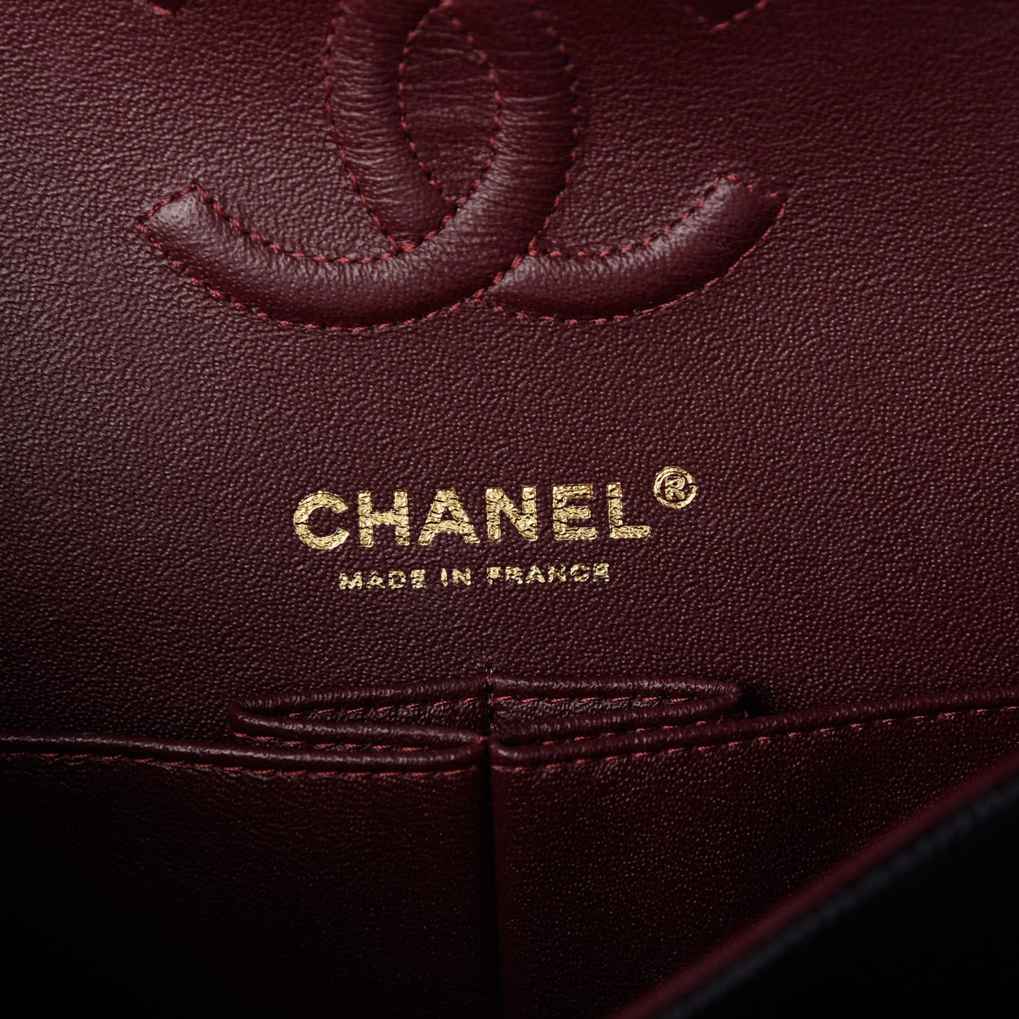 Caviar Quilted Small Double Flap Black