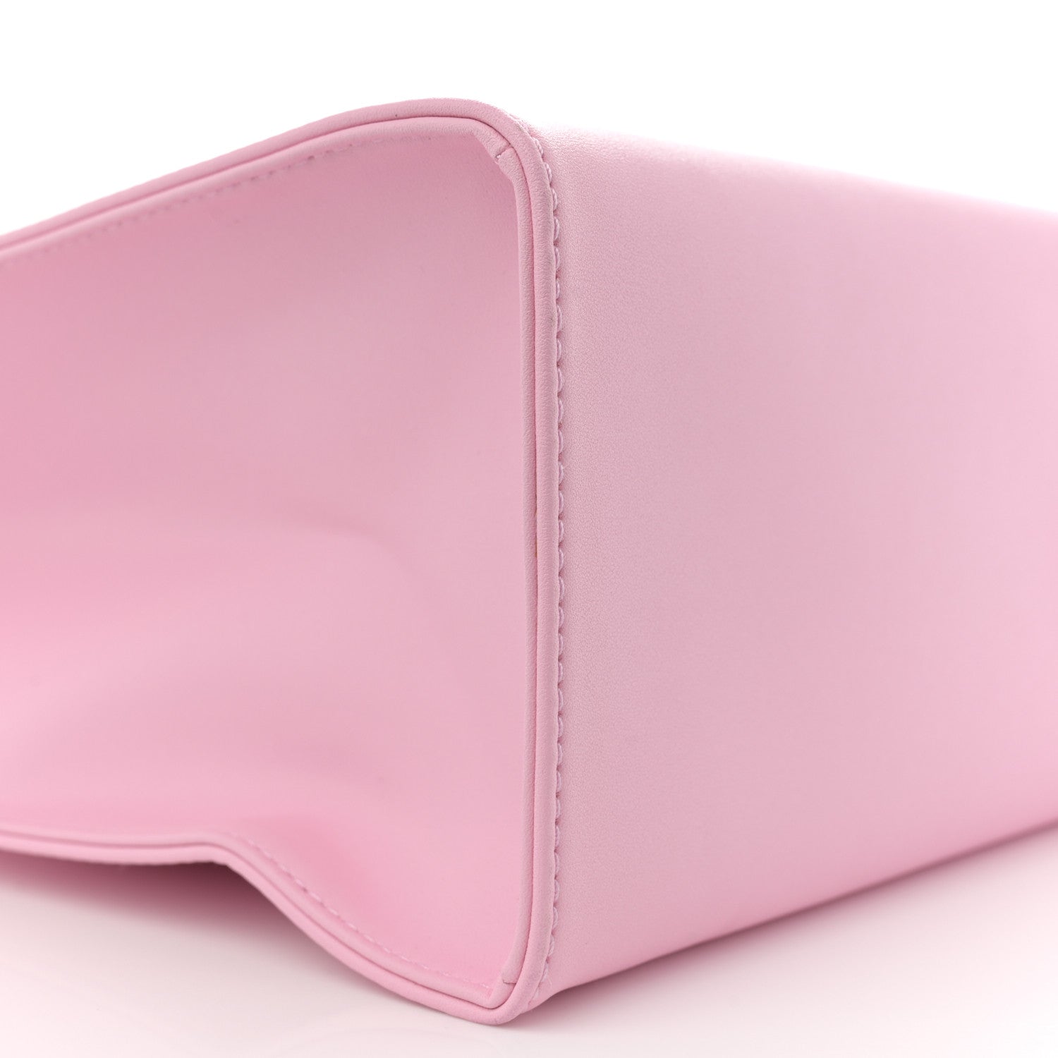 Telfar Vegan Leather Medium Shopping Bag Bubblegum 8 of 9