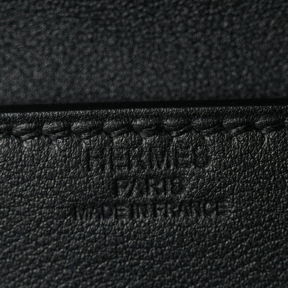 Hermes Swift Shadow Clutch 29 Black 5 of 8