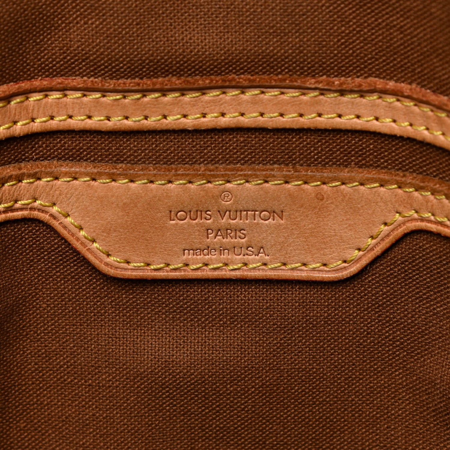 Louis Vuitton Monogram Palermo GM 6 of 26