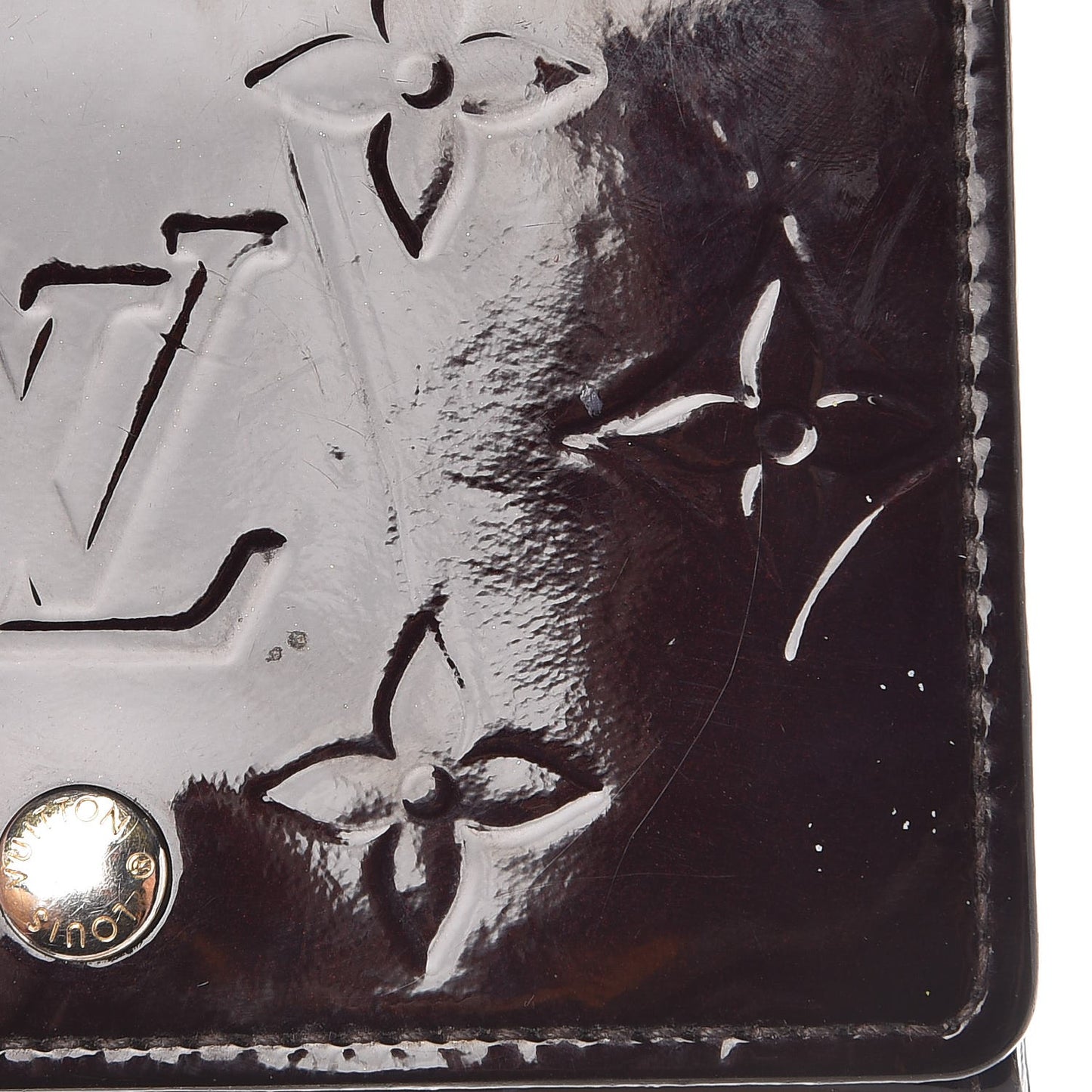 Vernis Business Card Holder Amarante