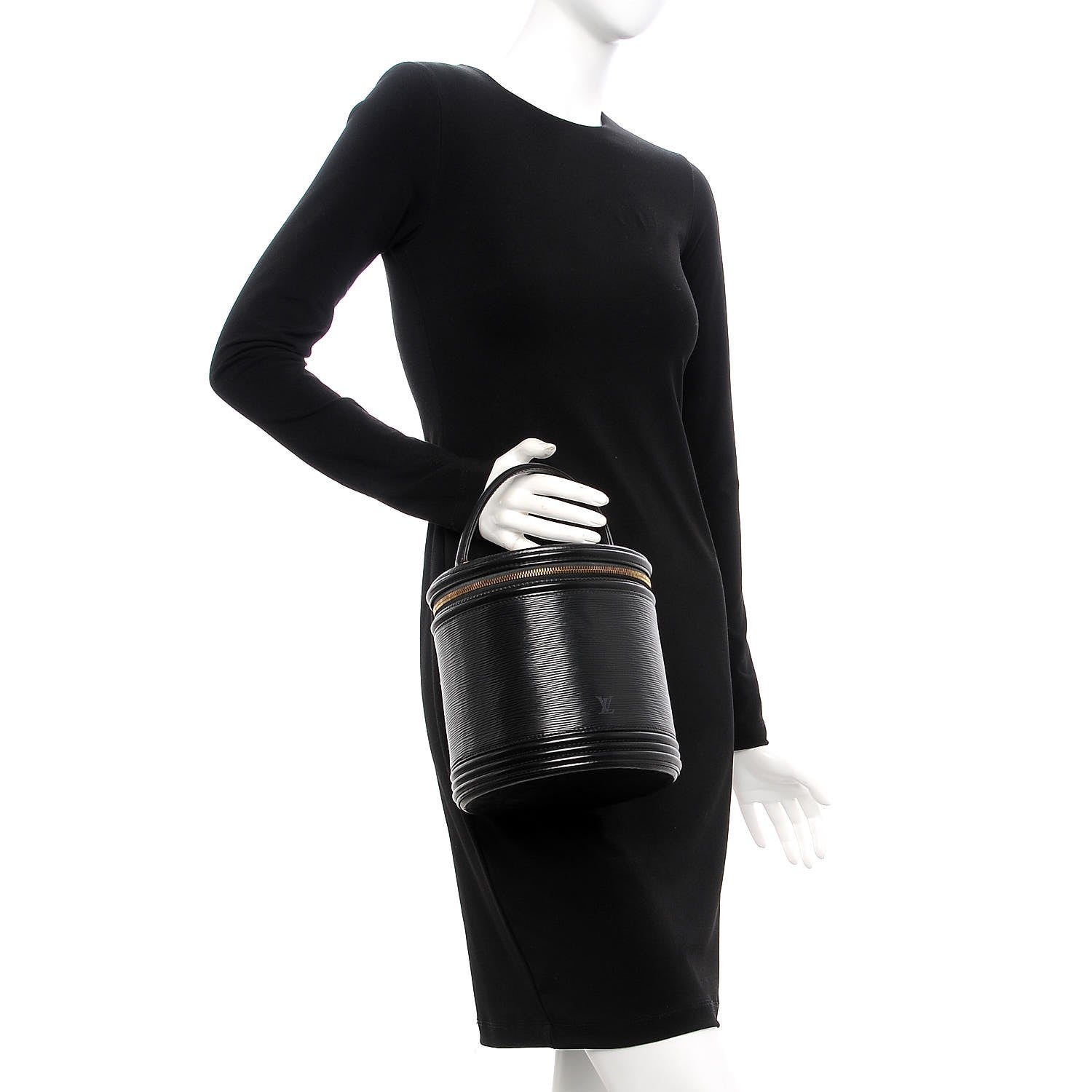 Louis Vuitton Epi Cannes Black 2 of 8