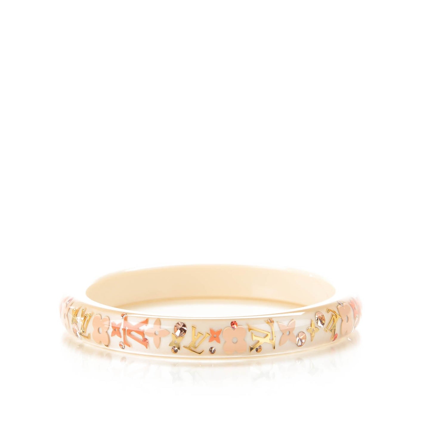 Resin Swarovski Medium Inclusion Bracelet PM Nacre