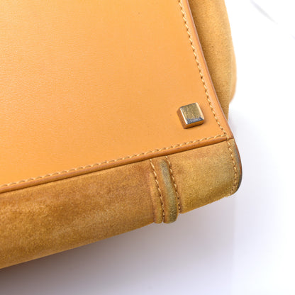 Celine Suede Medium Phantom Luggage Amber 9 of 13