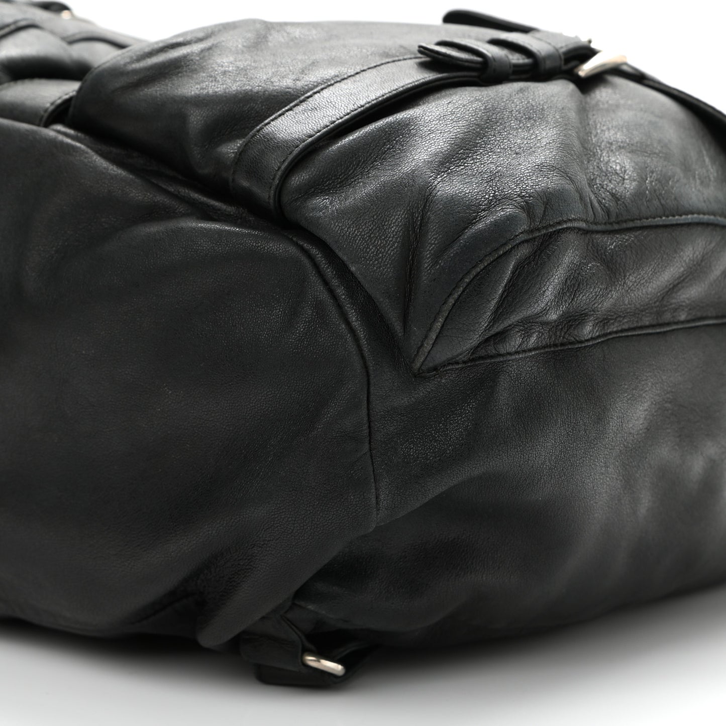 Calfskin Backpack Black