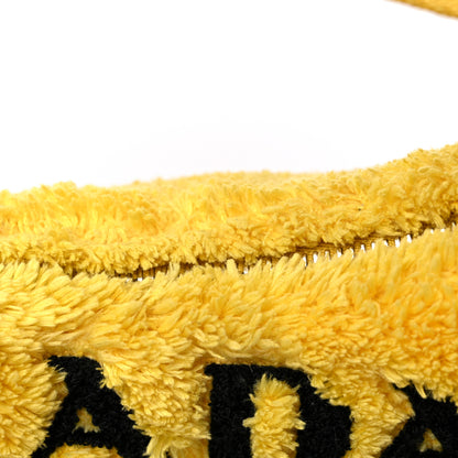 Prada Terry Cloth Mini Re-Edition 2000 Bag Giallo Black 9 of 9