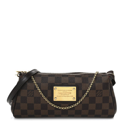 Louis Vuitton Damier Ebene Eva Clutch 1 of 7