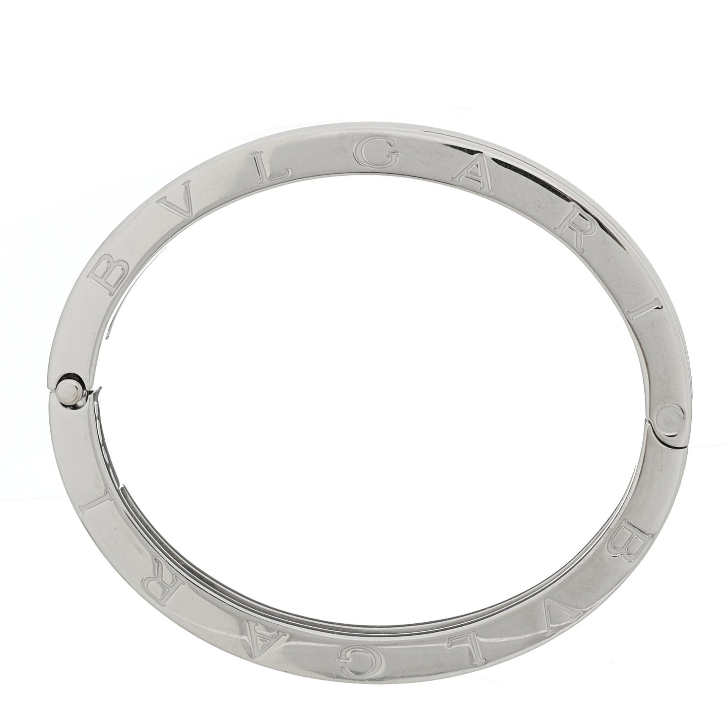 18K White Gold Diamond B.Zero1 Bangle Bracelet
