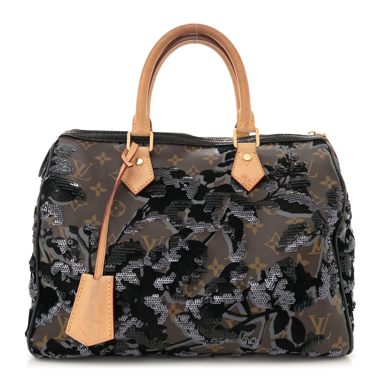 Monogram Fleur De Jais Sequins Speedy 30