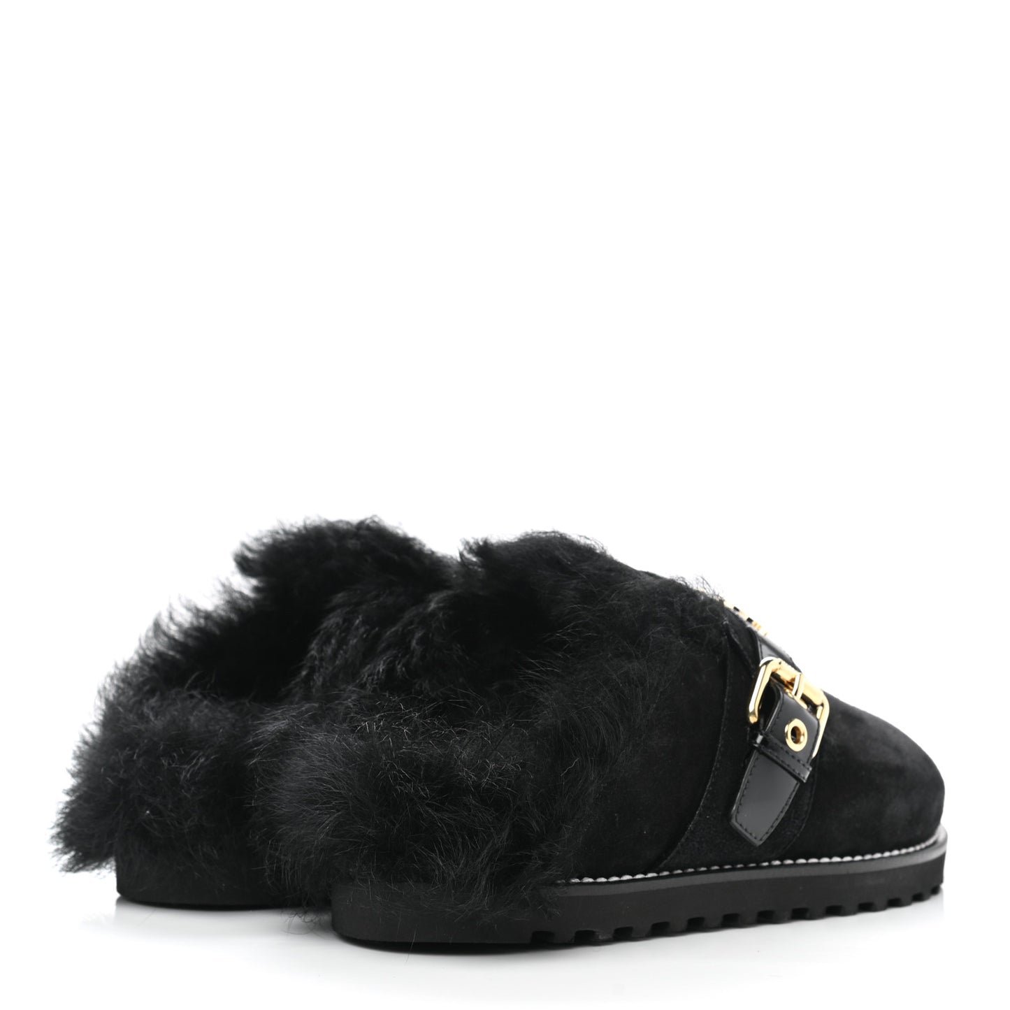 Suede Winterbreak Clogs 37 Black