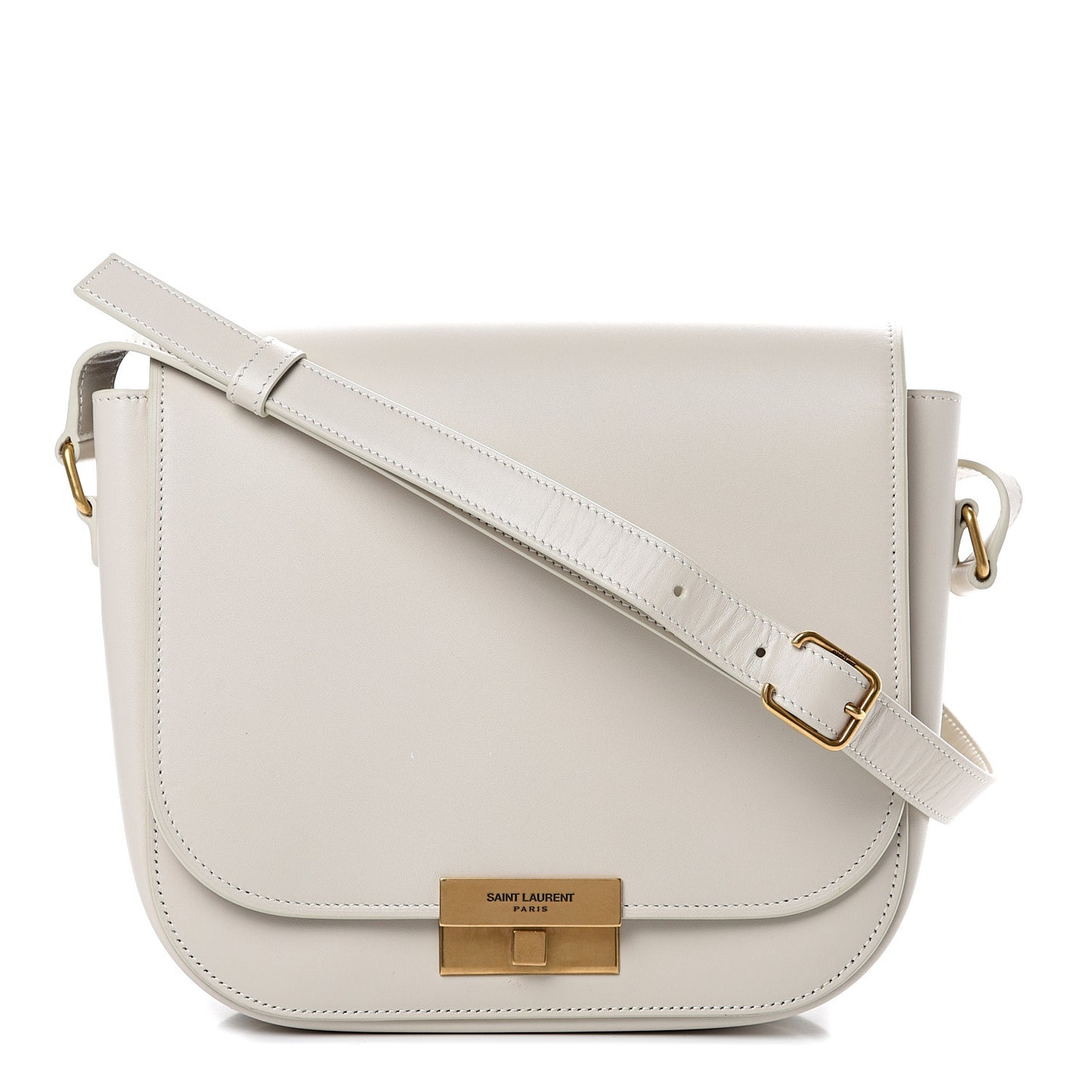 Calfskin Betty Messenger White