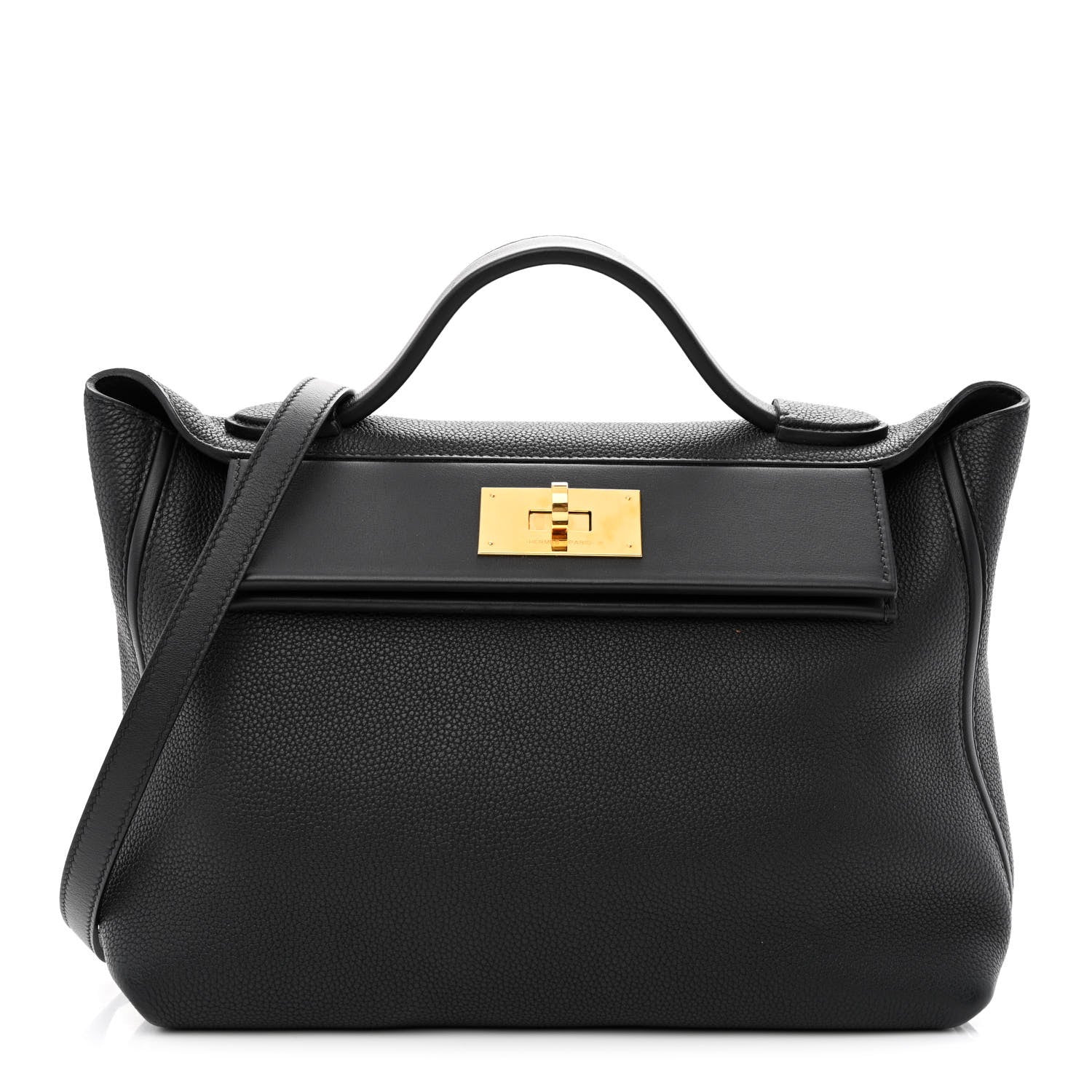Hermes Taurillon Maurice Swift 24/24 29 Black 1 of 10