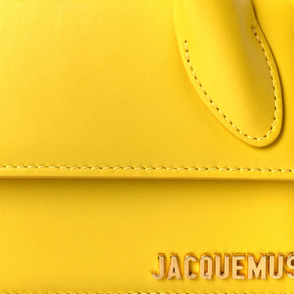 Jacquemus Smooth Calfskin Le Chiquito Long Yellow 6 of 8
