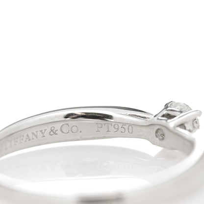 Tiffany Platinum Diamond .19ct Harmony Solitaire Engagement Ring 49 5 7 of 7
