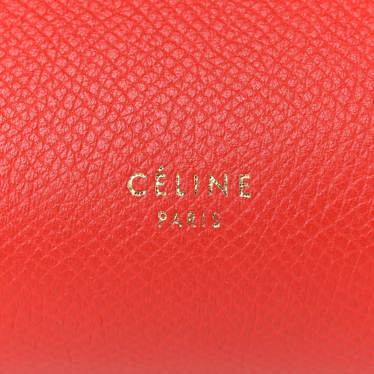 Celine Baby Grained Calfskin Micro Belt Bag Poppy 7 of 13
