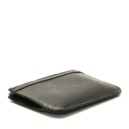 Louis Vuitton Epi Key Pouch Black 3 of 10