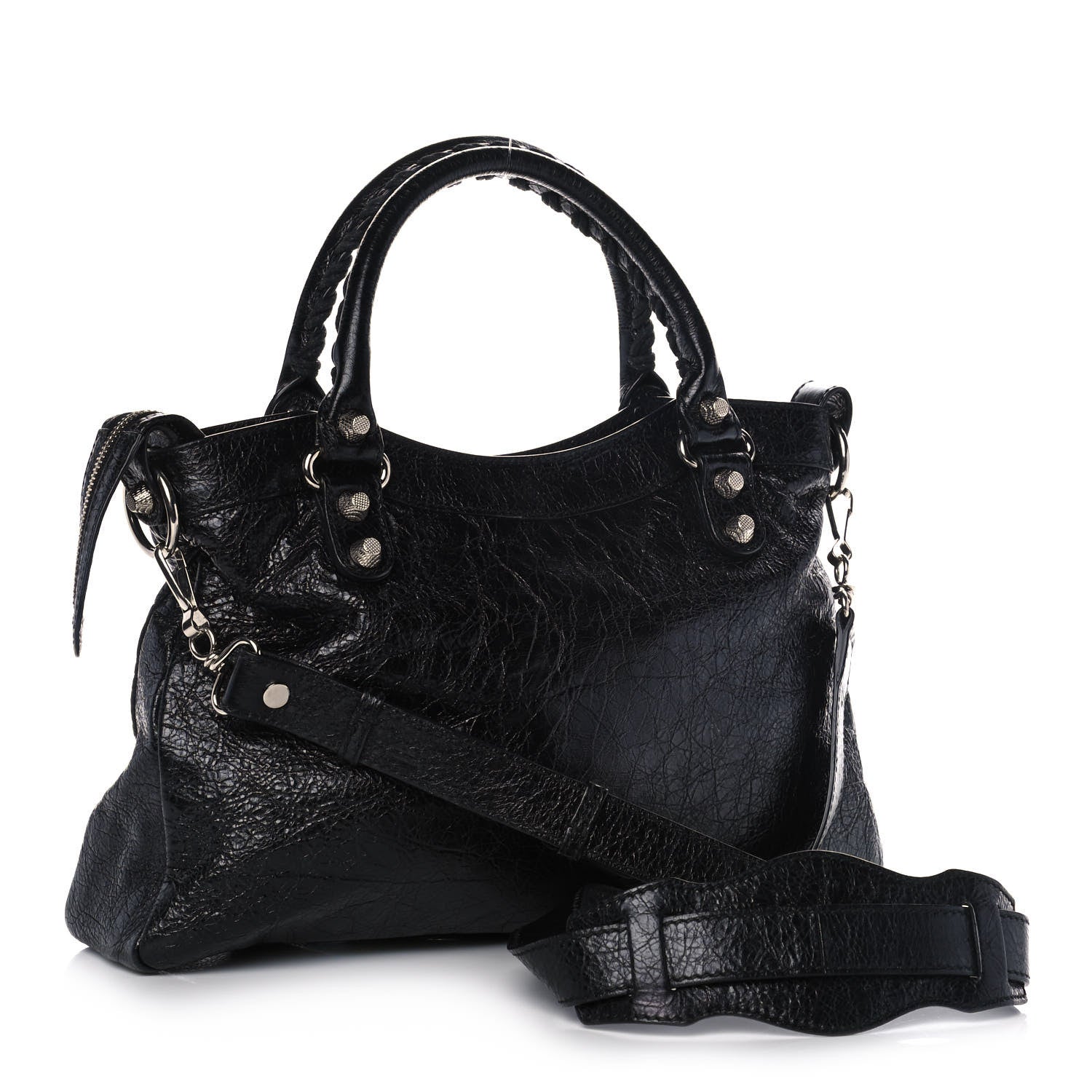 Balenciaga Agneau Giant 12 Silver Hardware Town Black 2 of 11