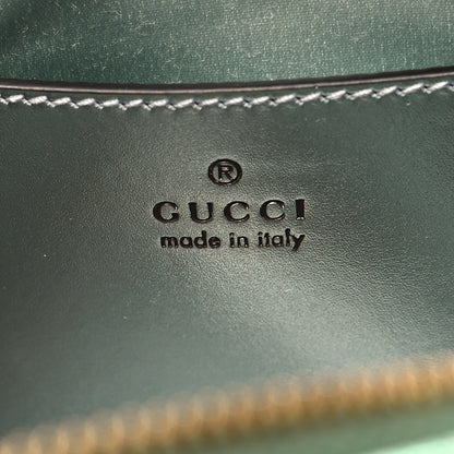 Gucci Iridescent Nappa Chevron Matelasse Small GG Marmont Chain Shoulder Bag Iridescent Salvy Green 6 of 7