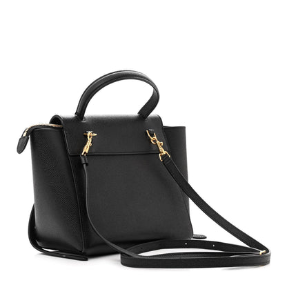 Celine Grained Calfskin Nano Belt Bag Black 3 of 16