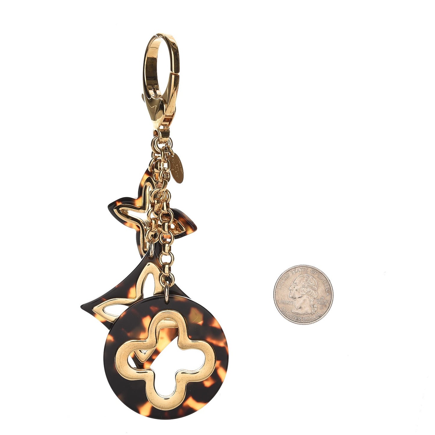 Insolence Bag Charm Ecaille