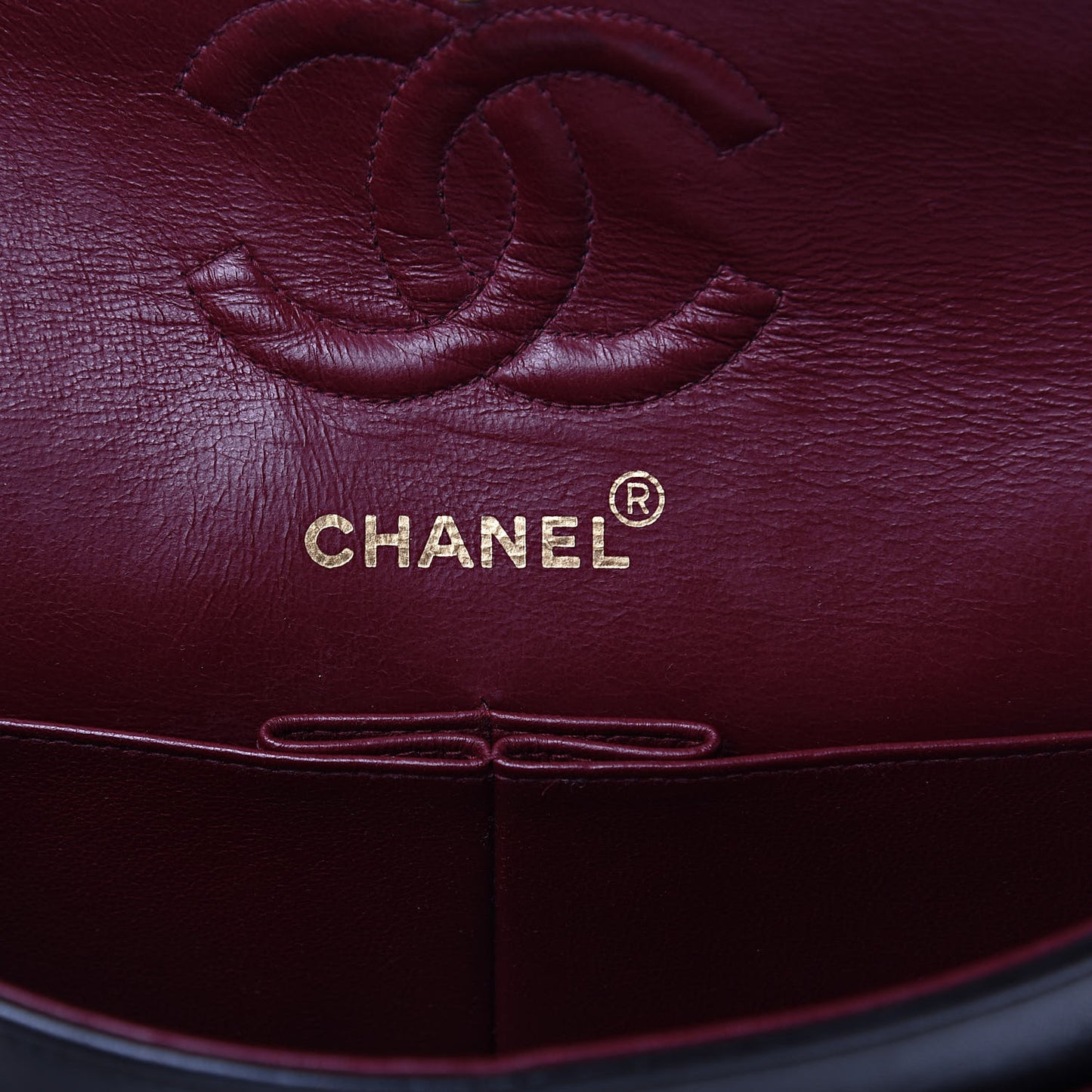 Lambskin Quilted Small Double Flap Black