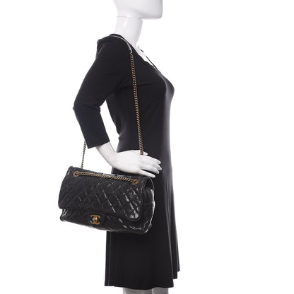 Chanel Quilted Jumbo Easy Flap Black 2 of 12