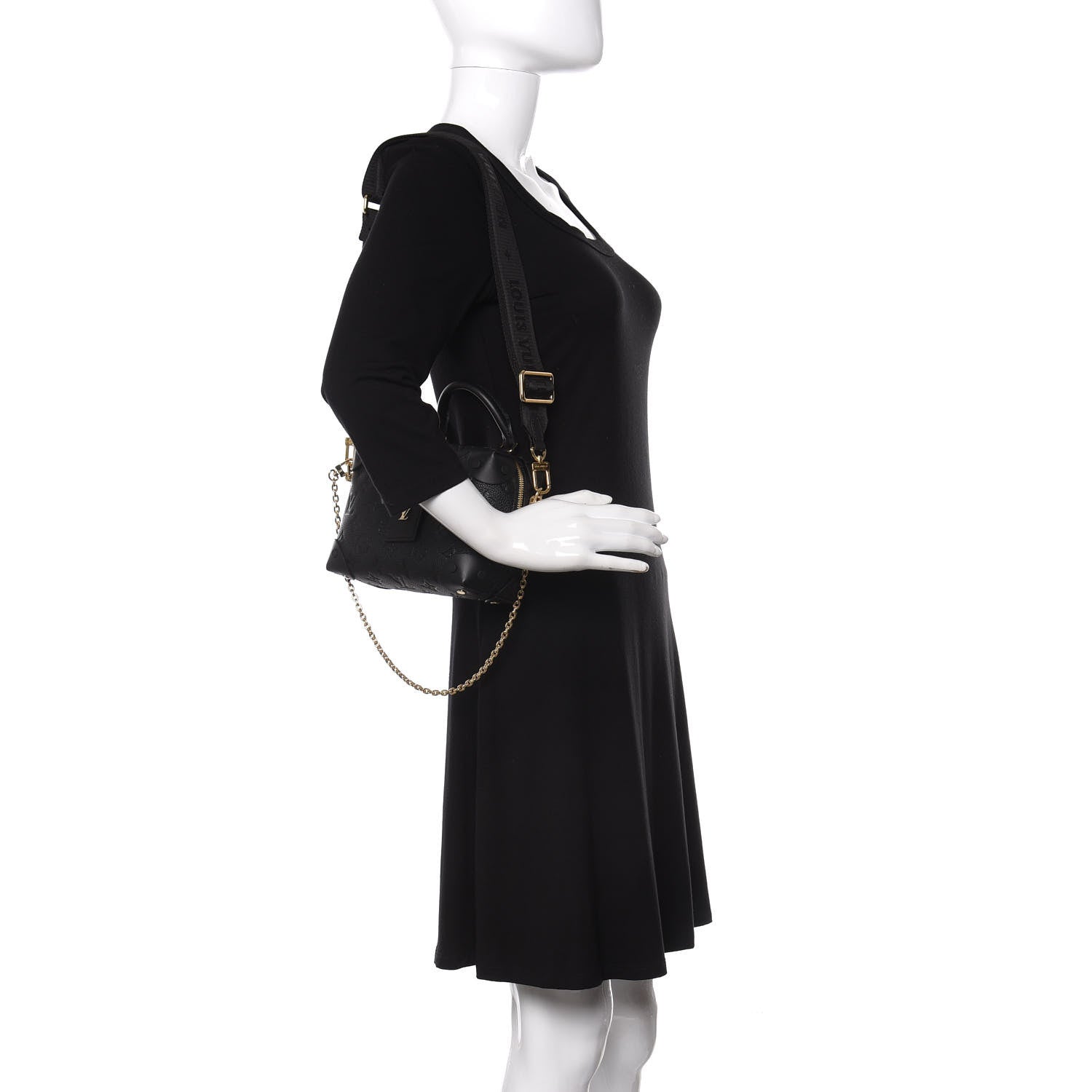 Louis Vuitton Empreinte Petite Malle Souple Black 2 of 11