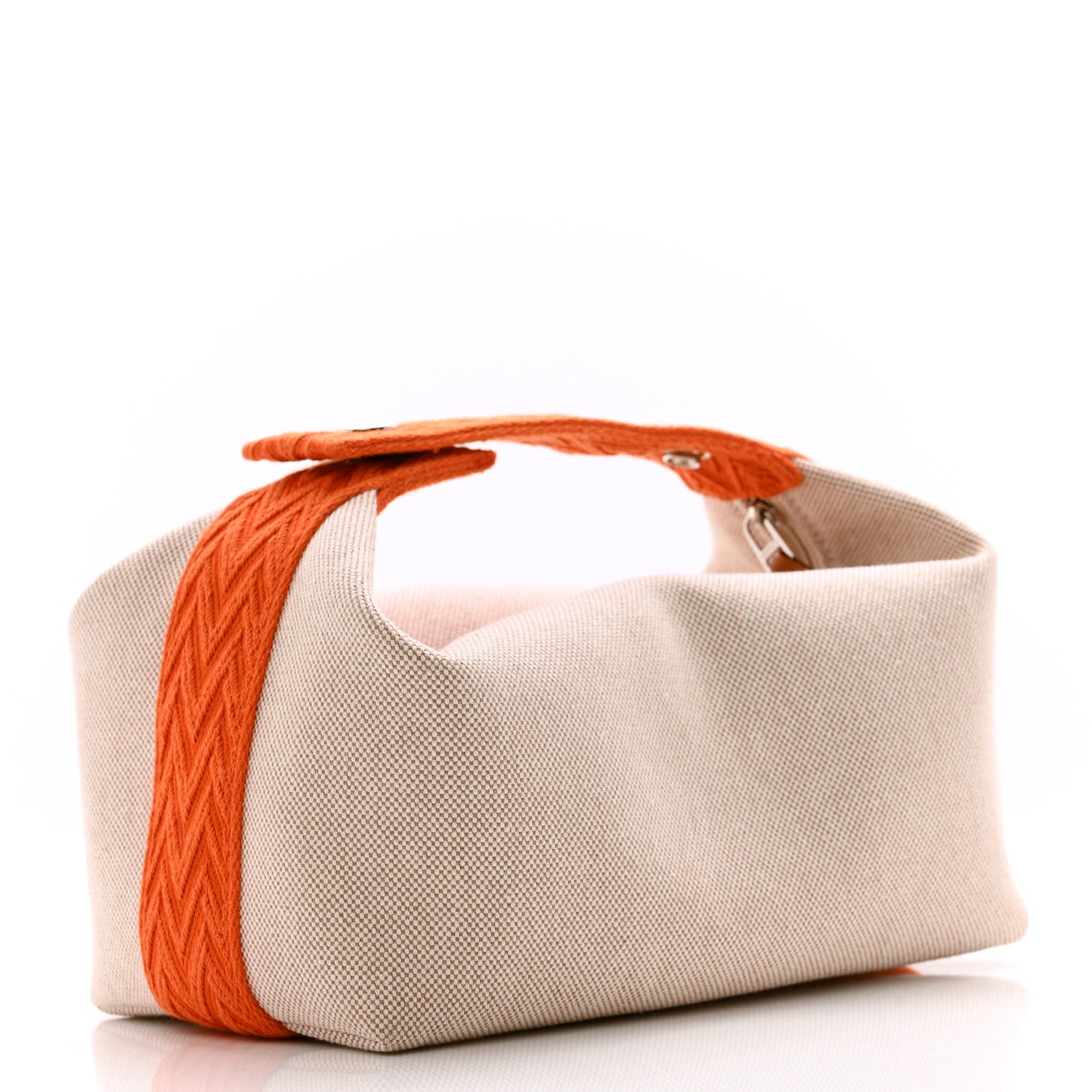 Canvas Small Bride-A-Brac Pouch Natural Orange
