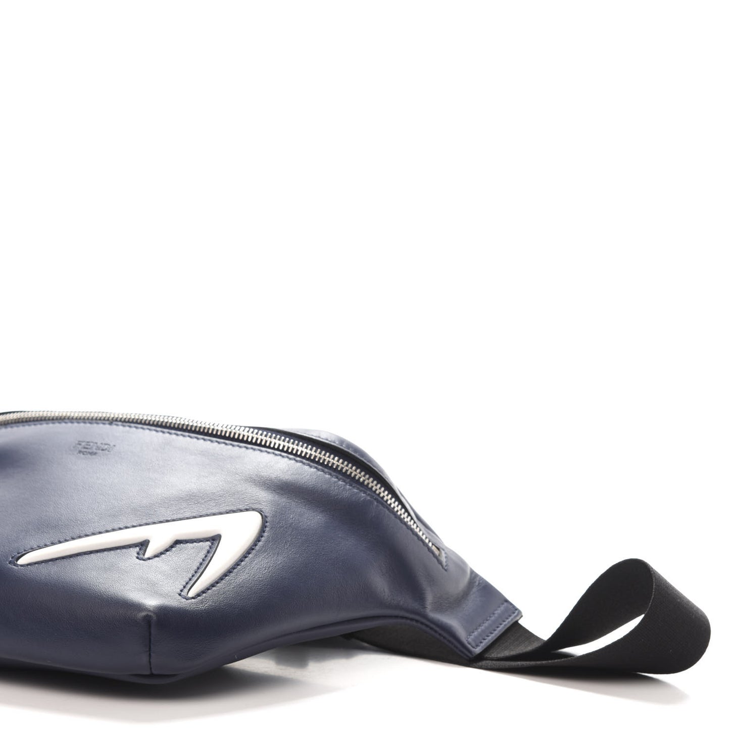 Vitello Grace Light Century Devil Eyes Belt Bag Navy White