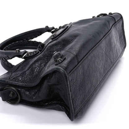 Balenciaga Agneau Arena Classic Hardware Small Le City  Black 7 of 7