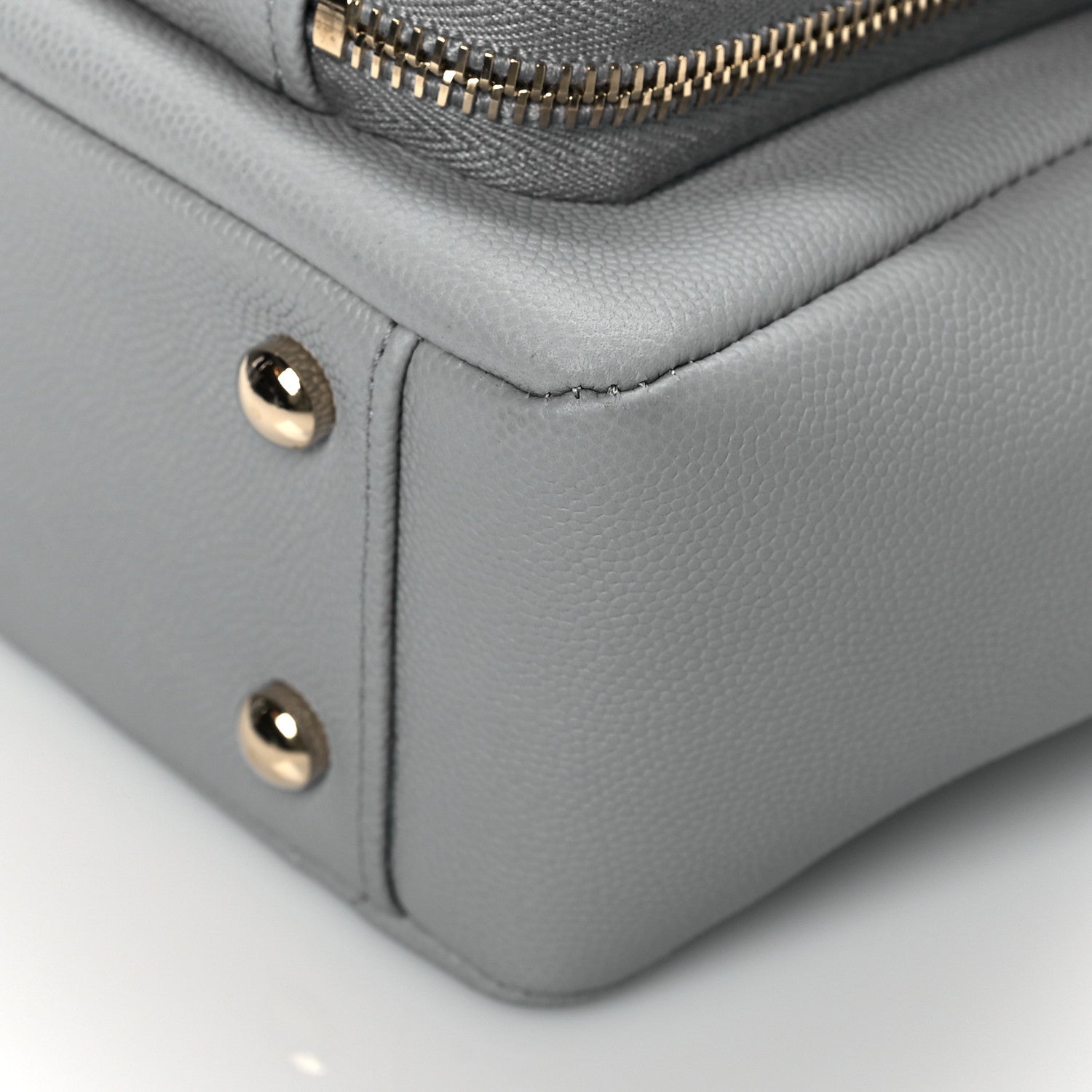 Chanel Caviar Quilted Medium Business Affinity Flap Grey 10 of 11