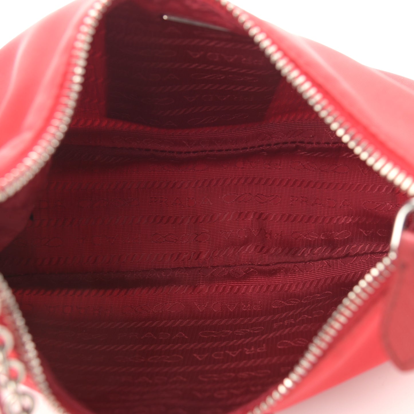 Nylon Re-Edition 2005 Shoulder Bag Rosso