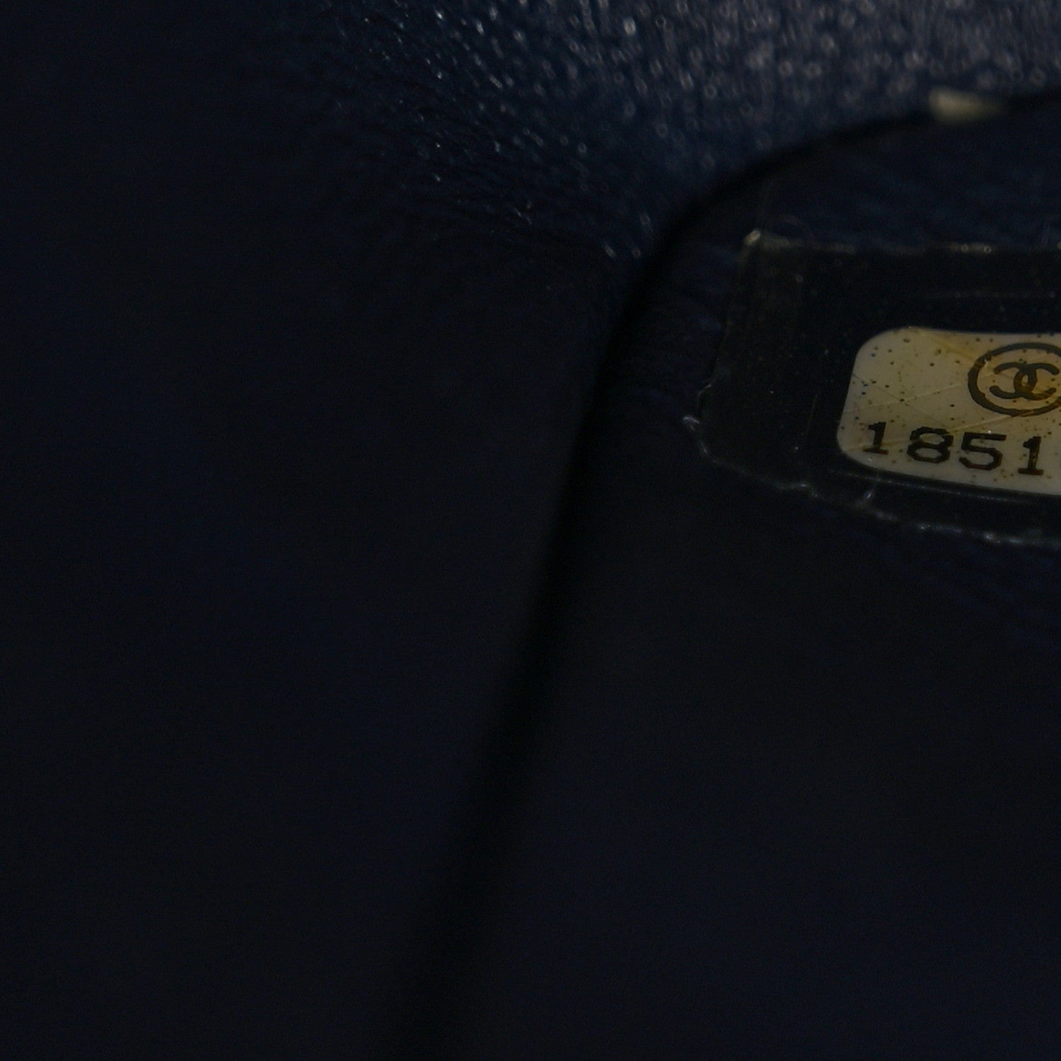 Chanel Lambskin Quilted Maxi Double Flap Dark Blue 7 of 10