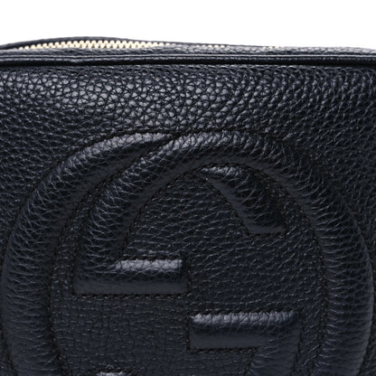 Gucci Pebbled Calfskin Small Soho Disco Bag Black 6 of 8
