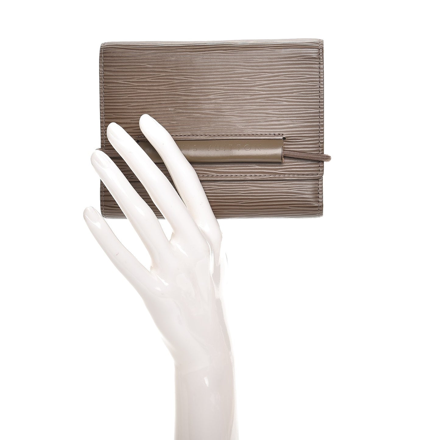 Epi Porte-Monnaie Elastique Wallet Pepper