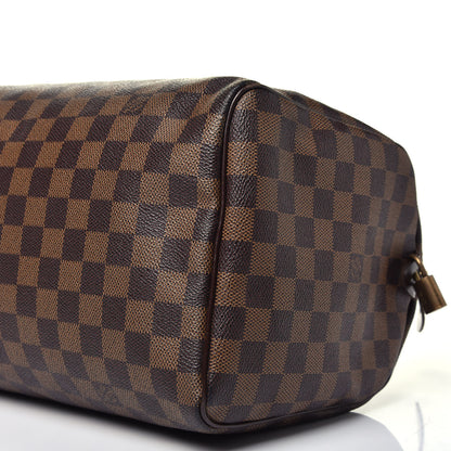 Louis Vuitton Damier Ebene Speedy 30 8 of 8