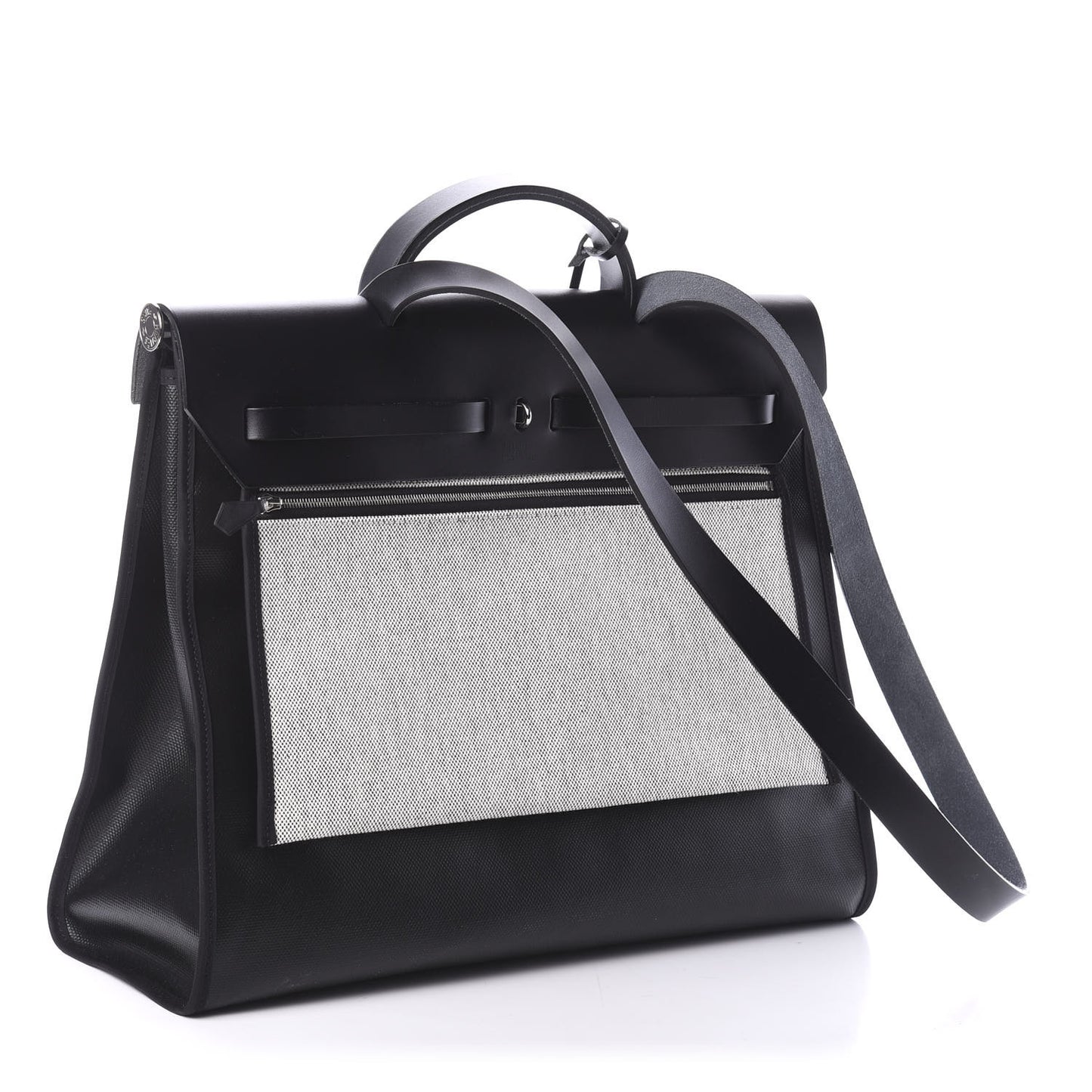 Toile H Berline Vache Hunter Herbag Zip 39 MM Black Ecru