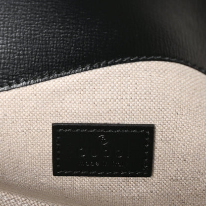 Gucci Demetra Mini Horsebit 1955 Asymmetric Shoulder Bag  Black 5 of 8