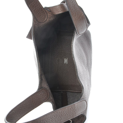 Hermes Taurillon Clemence Picotin 18 PM Cafe 5 of 7