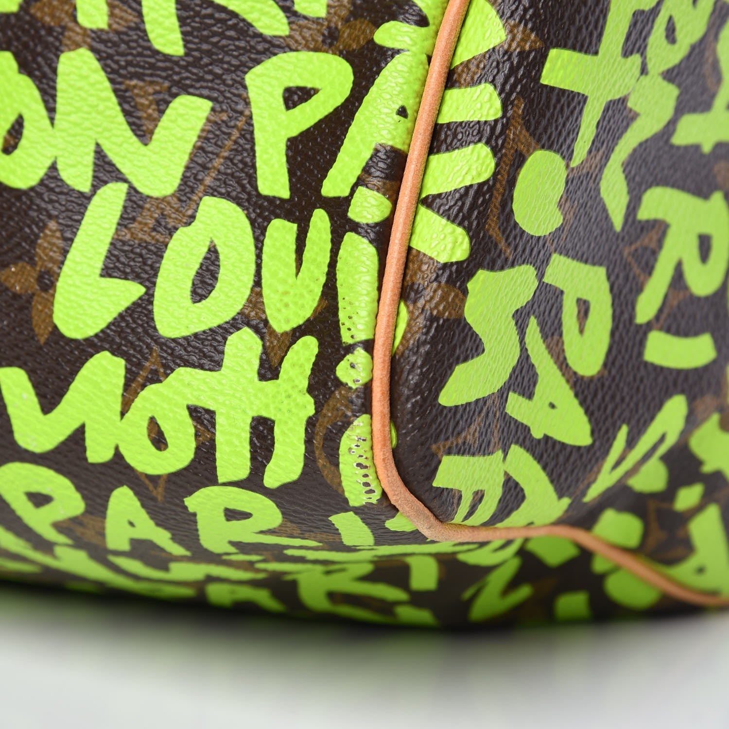 Louis Vuitton Monogram Graffiti Speedy 30 Green 11 of 13