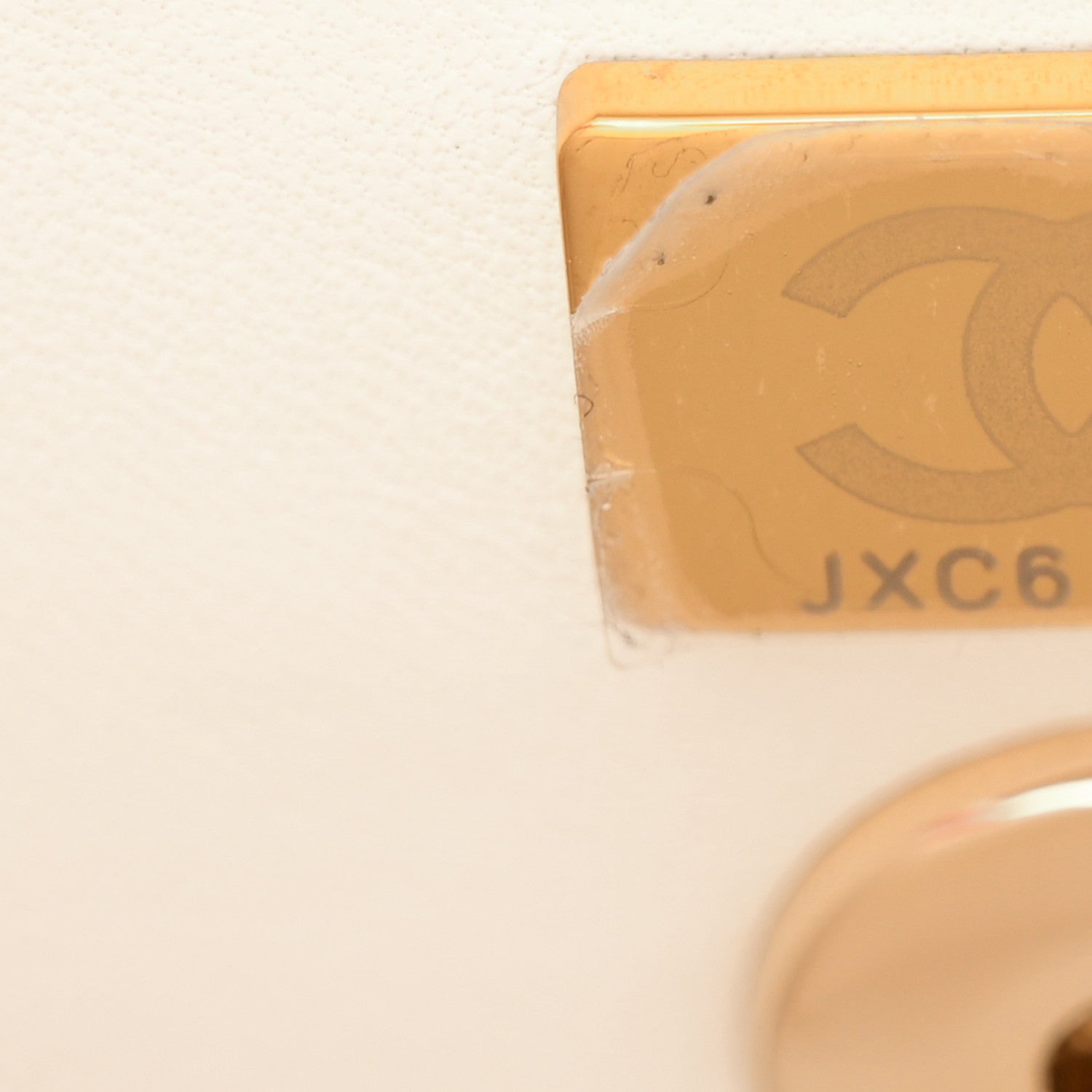 Chanel Caviar Quilted Mini Coco Handle Flap White 7 of 11