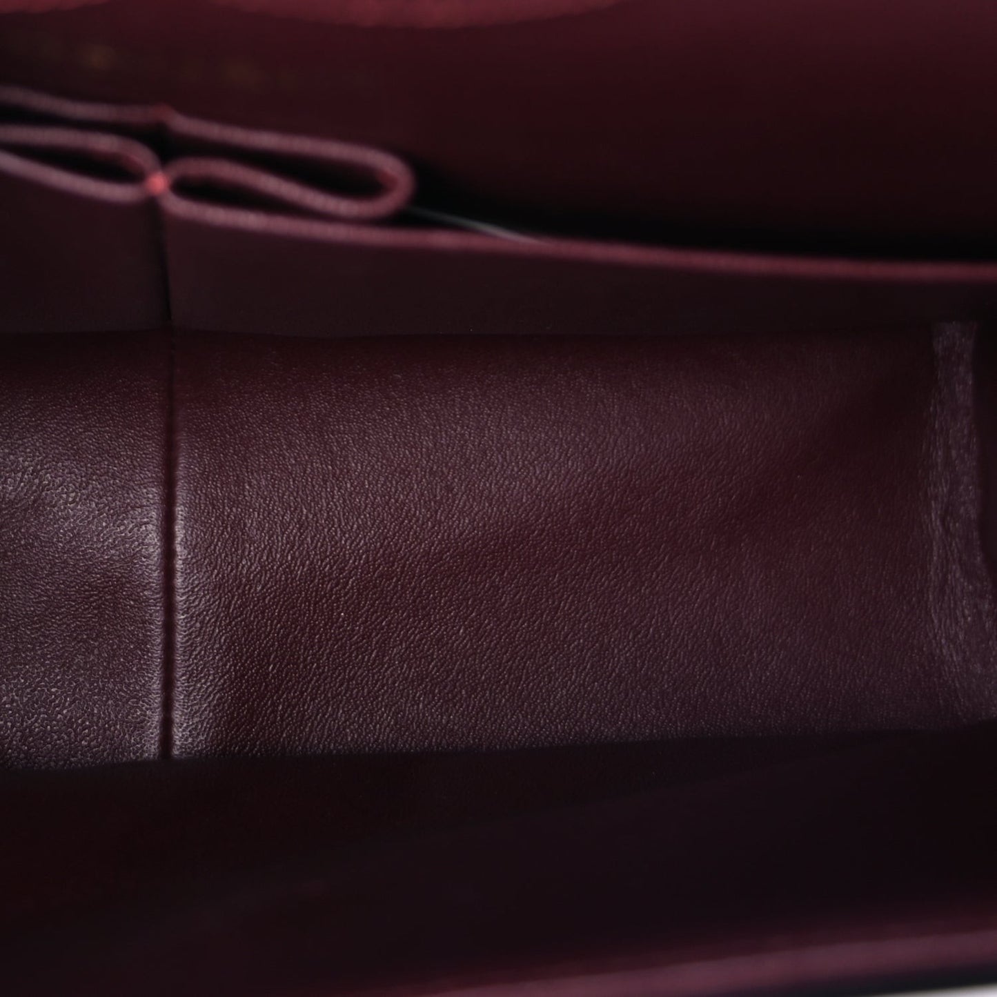 Lambskin Quilted Jumbo Double Flap  Black